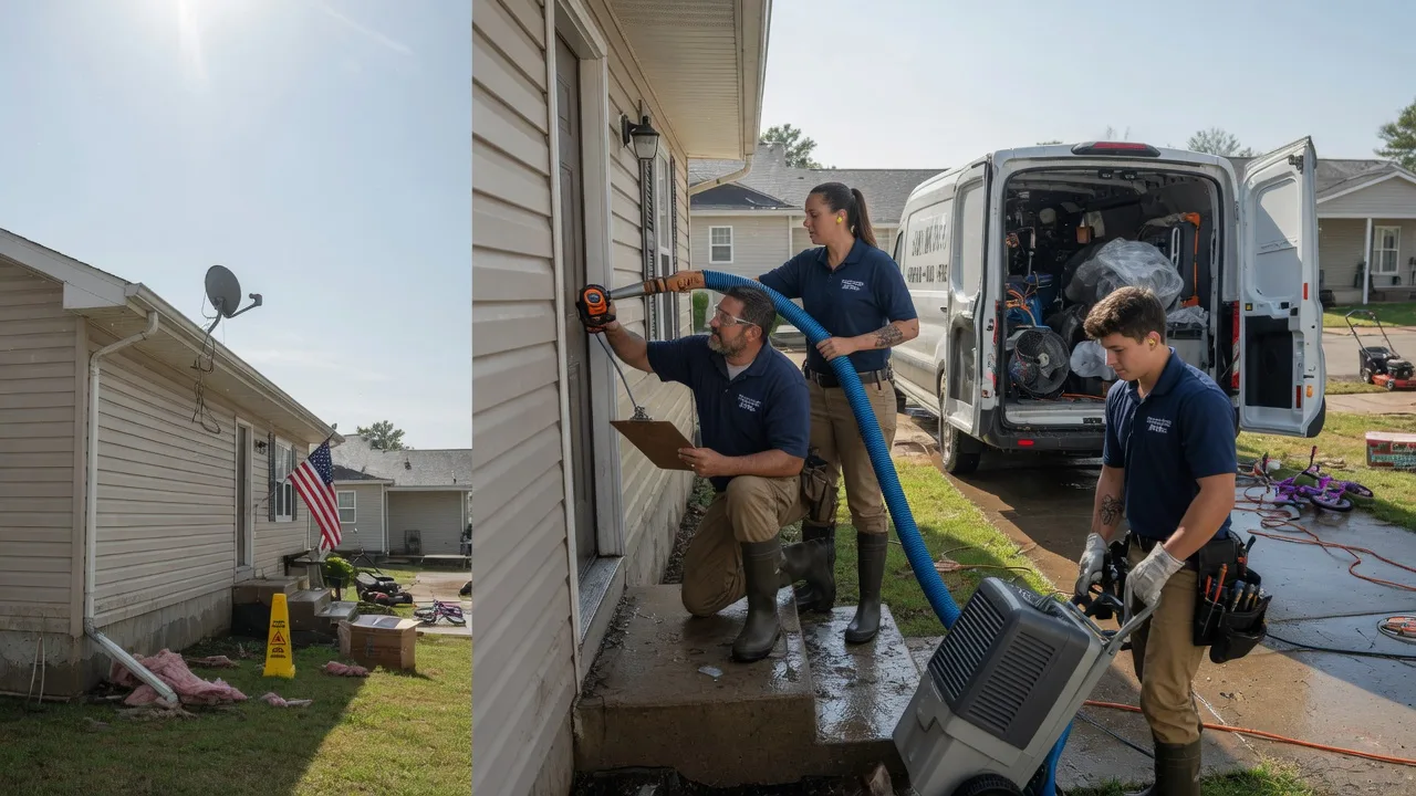 Ceiling Water Damage Restoration in Perham, ME near me